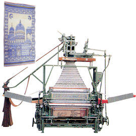 Automatic Jacquard Weaving Machine (Automatic machine à tisser Jacquard)