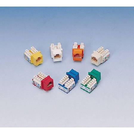 Cat.6/Cat.5e Keystone Jacks (Cat.6/Cat.5e вставок)