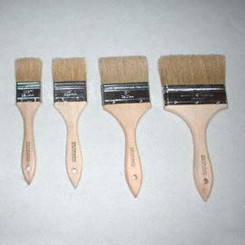CHIP PAINT BRUSH, CHIP & OIL BRUSH Economical Industrial Brushes with Wooden Han (CHIP PINCEAUX, CHIP PÉTROLE / BROSSE Economical Brosses industrielles en bois H)