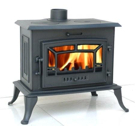 Cast Iron Wood Stove + Cleanburn System + Airwash System