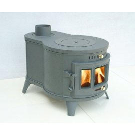 Cast Iron Wood Stove + Airwash System