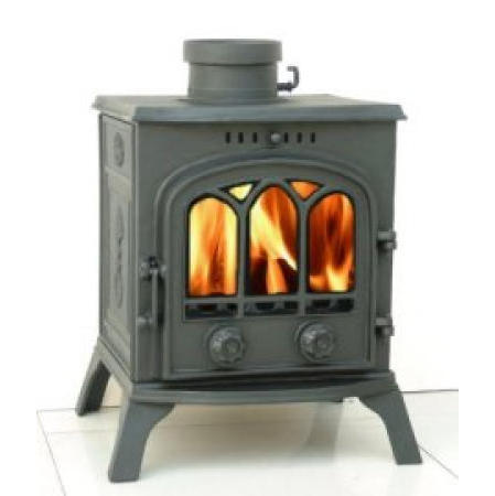 Cast Iron Wood Stove + Cleanburn System + Airwash System