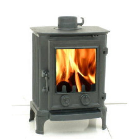 Cast Iron Wood Stove + Cleanburn System + Airwash System