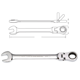 Flexible Combination Gear Wrenches (Гибкое сочетание Gear гайковерты)