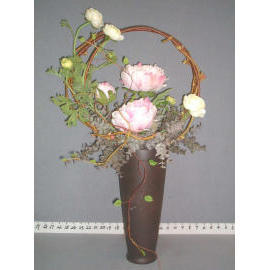 28``H POTTED RANUNCULUS & PEONY (28``H POTTED RANUNCULUS & PEONY)