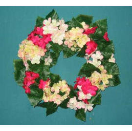 16`` DIA HYDRANGEA WREATH (16`` DIA HYDRANGEA WREATH)