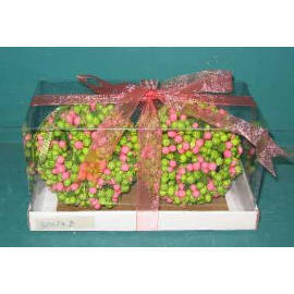 100MM BERRY KISSING BALL-SET / 2 (100MM BERRY KISSING BALL-SET / 2)