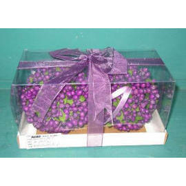 100MM BERRY KISSING BALL-SET/2 (100MM BERRY KISSING BALL-SET / 2)