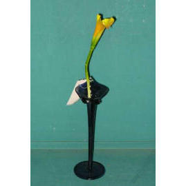 14``H CALLA IN GLASS VASE (14``H CALLA IN GLASS VASE)