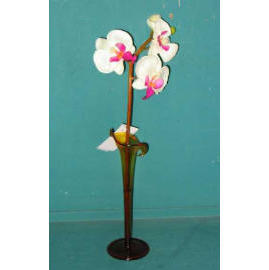 16``H PHALAENOPSIS IN GLASS VASE (16``H PHALAENOPSIS IN GLASS VASE)