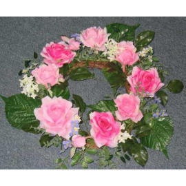 18`` PEONY WREATH