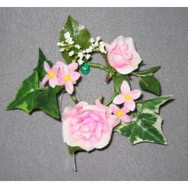 3,5``ROSE CANDLE RING (3,5``ROSE CANDLE RING)