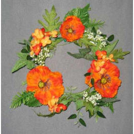 12`` POPPY WREATH (12``PAVOT WREATH)