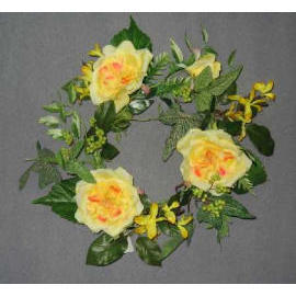 12`` WILD ROSE WREATH (12``Wild Rose Wreath)