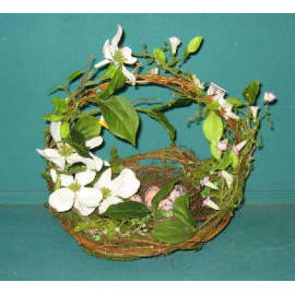 9``H DOGWOOD BASKET (9``H DOGWOOD PANIER)