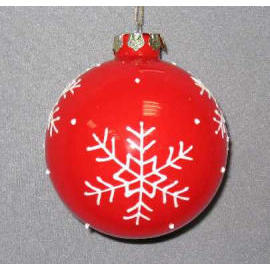 100MM GLASS BALL ORNAMENT (100MM GLASS BALL ORNAMENT)