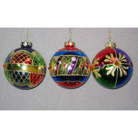 100MM GLASS BALL ORNAMENT (100MM GLASS BALL ORNAMENT)