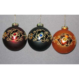 100MM GLASS BALL ORNAMENT (100MM Стеклянный шар ORNAMENT)