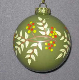 100MM GLASS BALL ORNAMENT