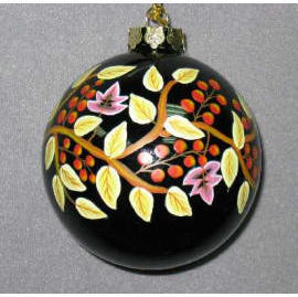 100MM GLASS BALL ORNAMENT