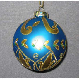 100MM GLASS BALL ORNAMENT (100MM GLASS BALL ORNAMENT)