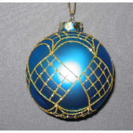 100MM GLASS BALL ORNAMENT (100MM GLASS BALL ORNAMENT)