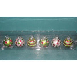 50MM GLASS NAME CARD HOLDER-SET/6 (50MM Glas Name KARTENINHABER-SET / 6)