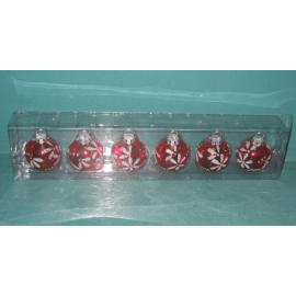 50MM GLASS NAME CARD HOLDER-SET/6 (50MM Glas Name KARTENINHABER-SET / 6)