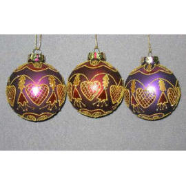 80MM GLASS BALL ORNAMENT (80MM Стеклянный шар ORNAMENT)