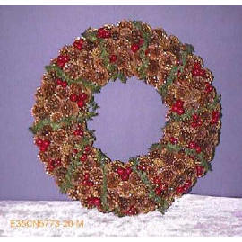 20`` PINECONE WREATH (20`` PINECONE WREATH)