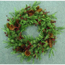 20``WREATH W / BERRY & PineCone (20``WREATH W / BERRY & PineCone)