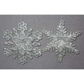 5``ACRYLIC SNOWFLAKE ORNAMENT (5``ACRYLIC Flocon de neige)