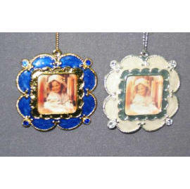 2.25`` METAL FOTO FRAME ORNAMENT