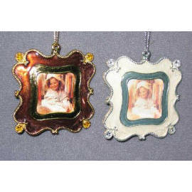 2.25`` METAL FOTO FRAME ORNAMENT (2,25``METAL Foto Frame ORNAMENT)