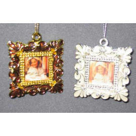 2.25`` METAL FOTO FRAME ORNAMENT