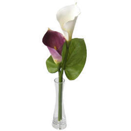 13.5`` CALLA LILY IN VASE