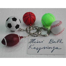 mini ball keychain (Mini-Ball Schlüsselanhänger)