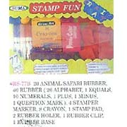 Art & Craft: 77 pcs of stamp fun set