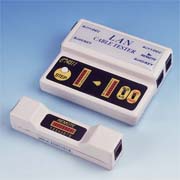 LAN cable tester for RJ-45/RJ11 cable series