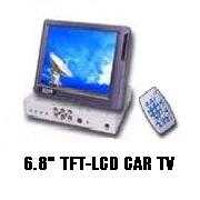 6.8`` TFT-LCD Car TV