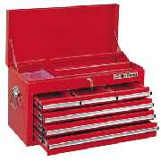 6-Drawer Top Chest with Ball Bearing Slides on all Drawers
