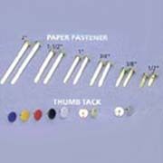 Paper Fastener, Thumb Tacks (Скрепка для бумаг, Thumb T ks)