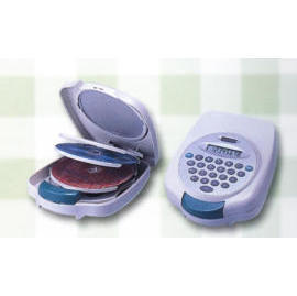 CD holder and calculator (CD holder and calculator)