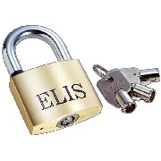 TUBULAR KEY BRASS PADLOCK (TUBULAR KEY BRASS PADLOCK)