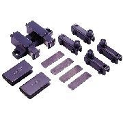 DOUBLE GLASS DOOR COMPONENT SET