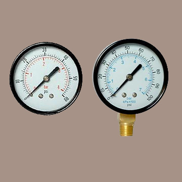  All Stainless Steel Pressure Gauge (Toute la pression en acier inoxydable Gauge)