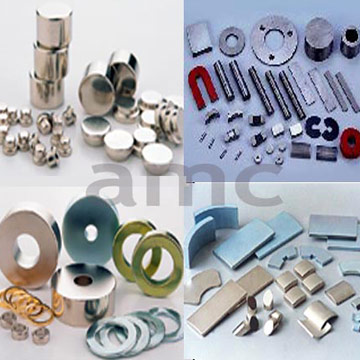 Sintered And Bonded Ndfeb Samarium Cobalt Alnico Magnets (Sintered And Bonded Ndfeb Samarium Cobalt Alnico Magnets)