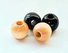  Wood Beads (Perles en bois)