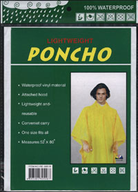 Regenmantel Poncho (Regenmantel Poncho)