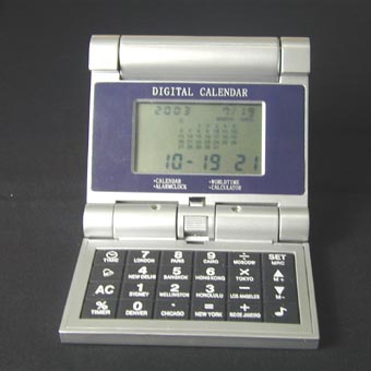 Multi-Function Perpetual Calendar With Calculator (Multi-Function Calendrier perpétuel avec la calculatrice)